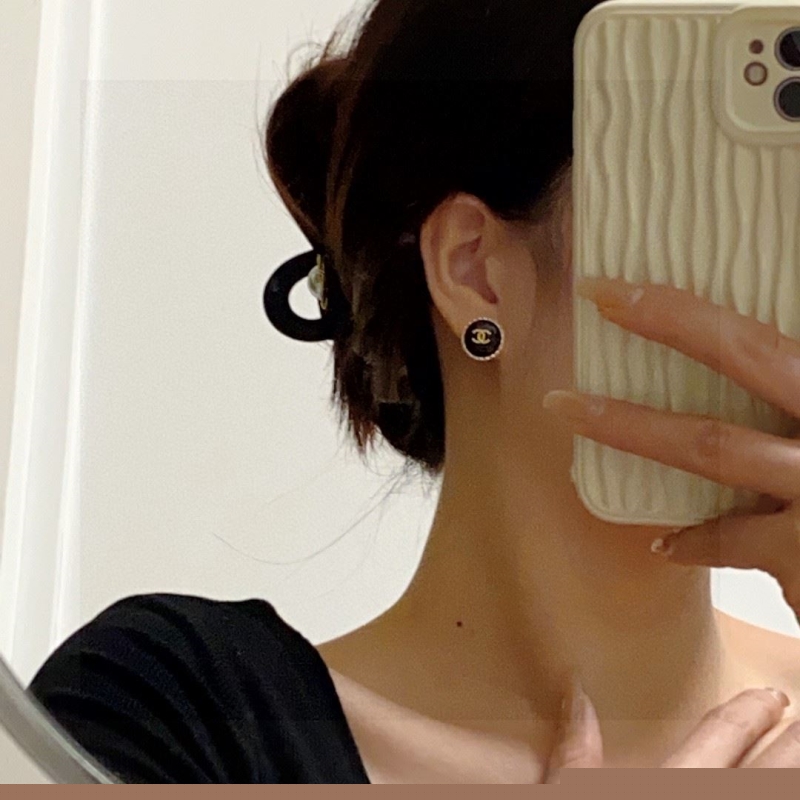 Ch*el earrings